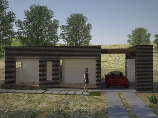 Casa modelo X , 40 m2