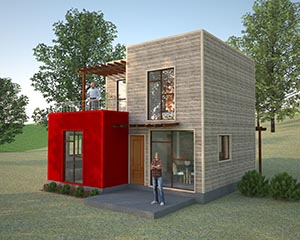 Casa modelo A_C_ 90 m2