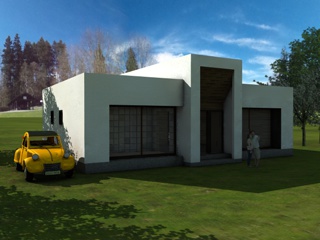 Casa modelo Q, 97 m2