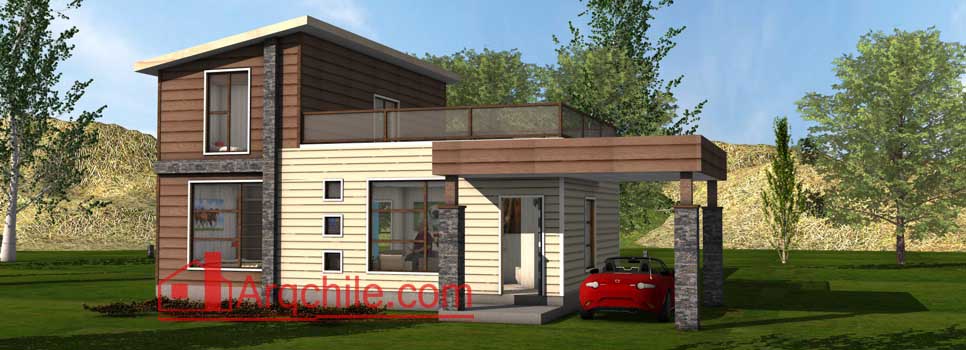 Casa Los Vilos, 110 m2